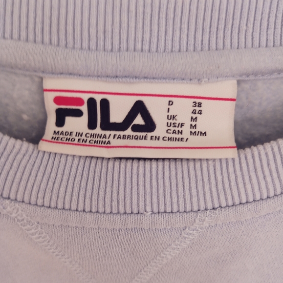 Fila Sweatshirt Light Blue - Picture 2 of 5